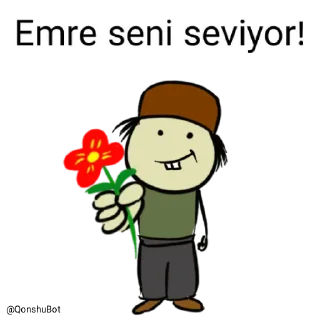 ❤️ emoji Emre @Qonshubot Telegram sticker 8 of 31