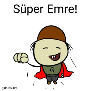 😎 emoji Emre @Qonshubot Telegram sticker 6 of 31