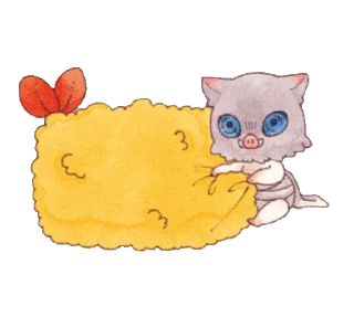 🍤 emoji Chibi KNY "02" @Lindadotwav Telegram sticker 10 of 77