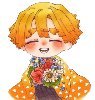 🍑 emoji Chibi KNY "02" @Lindadotwav Telegram sticker 22 of 77