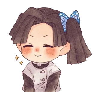 🦋 emoji Chibi KNY "02" @Lindadotwav Telegram sticker 19 of 77