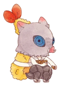 🍤 emoji Chibi KNY "02" @Lindadotwav Telegram sticker 4 of 77