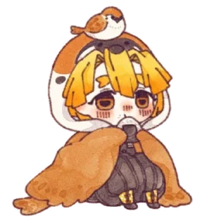 🍑 emoji Chibi KNY "02" @Lindadotwav Telegram sticker 23 of 77