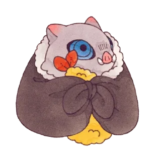🍤 emoji Chibi KNY "02" @Lindadotwav Telegram sticker 14 of 77