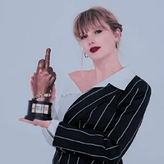 🖕 emoji Taylor Swift Telegram sticker 8 of 119