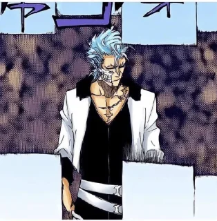 Sticker from Grimmjow By @Headless_Reap3r