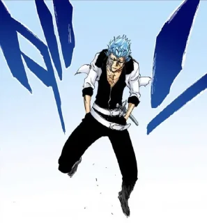 Sticker from Grimmjow By @Headless_Reap3r
