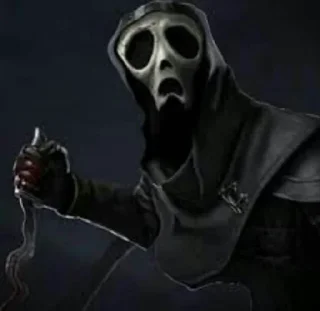 😟 emoji 👻ghostface👻 Telegram sticker 12 of 68