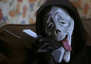 😜 emoji 👻ghostface👻 Telegram sticker 4 of 68