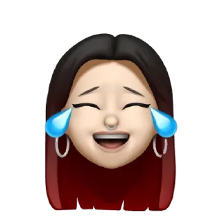 Sticker from memoji @psiche
