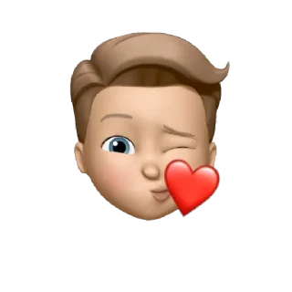 😘 emoji @chriptico memoji - pack Telegram sticker 16 of 45