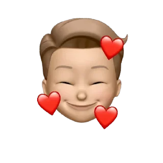 🥰 emoji @chriptico memoji - pack Telegram sticker 14 of 45