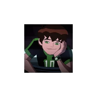 😄 emoji BEN 10 Telegram sticker 13 of 17
