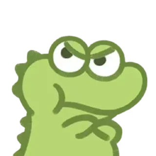 🦖 emoji 抹茶旦旦 @chushoula999 Telegram sticker 19 of 101