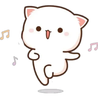🥳 emoji Mochi Telegram sticker 23 of 38