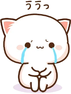 😭 emoji Mochi Telegram sticker 7 of 38