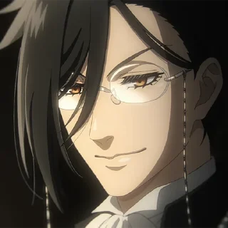 🔲 emoji Sebastian Michaelis (@TodorokiShouto) Telegram sticker 15 of 65