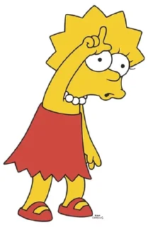 🌟 emoji Simpsons Encee J Telegram sticker 19 of 81