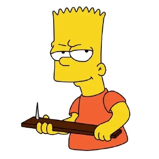 🌟 emoji Simpsons Encee J Telegram sticker 7 of 81