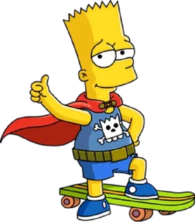 Sticker from Simpsons Encee J