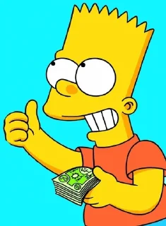 🌟 emoji Simpsons Encee J Telegram sticker 21 of 81