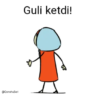 Sticker from Guli @Qonshubot