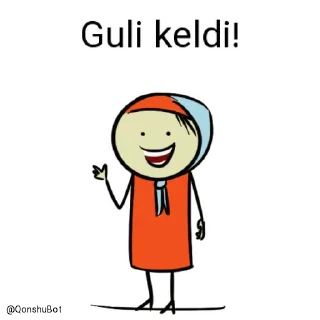 Sticker from Guli @Qonshubot