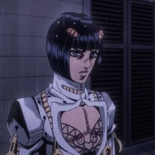 🖇 emoji 🎫 bruno buccellati .❈. @KA_anime_sticker Telegram sticker 18 of 100