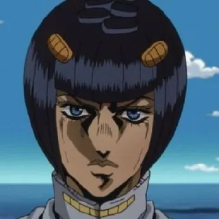📎 emoji 🎫 bruno buccellati .❈. @KA_anime_sticker Telegram sticker 17 of 100