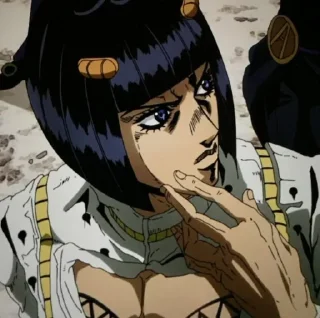 🖇 emoji 🎫 bruno buccellati .❈. @KA_anime_sticker Telegram sticker 20 of 100