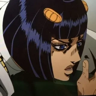 🖇 emoji 🎫 bruno buccellati .❈. @KA_anime_sticker Telegram sticker 6 of 100