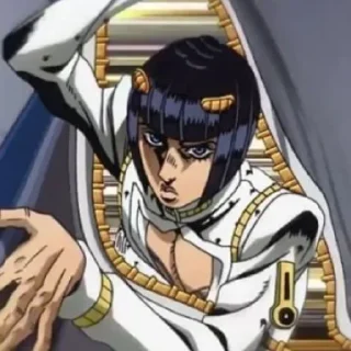 📎 emoji 🎫 bruno buccellati .❈. @KA_anime_sticker Telegram sticker 5 of 100