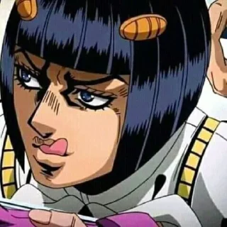 🖇 emoji 🎫 bruno buccellati .❈. @KA_anime_sticker Telegram sticker 2 of 100