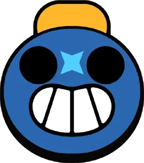 ⭐️ emoji Brawl Stars Pins @Stickerabad Telegram sticker 16 of 48