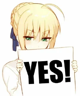 👍 emoji Fate/Grand Order | @FGO_GachaHell Telegram sticker 16 of 120
