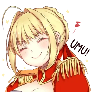 😊 emoji Fate/Grand Order | @FGO_GachaHell Telegram sticker 21 of 120
