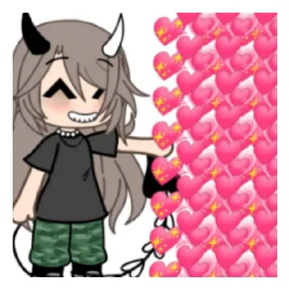 ❣️ emoji Полено :} Telegram sticker 8 of 10