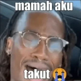 ✳️ emoji Meme orang hitam @StickersCloud Telegram sticker 22 of 24