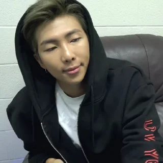 📎 emoji Kim Namjoon •| @Iwallis Telegram sticker 8 of 50