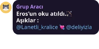 🏹 emoji @deliyizla | 🌃 @LavanUserBot Paketi | 6 Telegram sticker 23 of 29