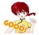 Sticker from Ranma 1/2