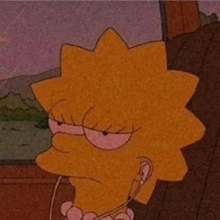 😑 emoji The Simpsons @stickee Telegram sticker 8 of 24