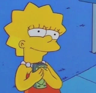 ❤ emoji The Simpsons @stickee Telegram sticker 20 of 24