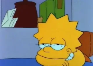 ❤ emoji The Simpsons @stickee Telegram sticker 17 of 24