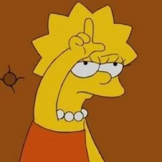 😑 emoji The Simpsons @stickee Telegram sticker 2 of 24