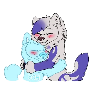 🤗 emoji Furritos (by:@DubwolfCreationsOfficial) Telegram sticker 20 of 63