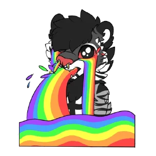 🌈 emoji Furritos (by:@DubwolfCreationsOfficial) Telegram sticker 18 of 63