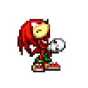😡 emoji Sonic Advance - Knuckles Telegram sticker 6 of 11