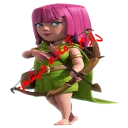 Sticker from coc sticker