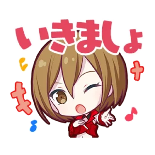 👆 emoji Hatsune Miku: Colorful Stage! Telegram sticker 16 of 39